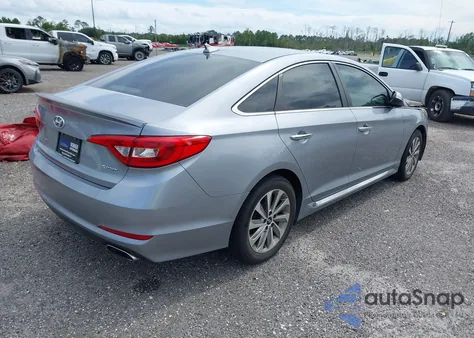 2017 Hyundai Sonata Sport z USA, uszkodzony, nr VIN 5NPE34AF7HH568901